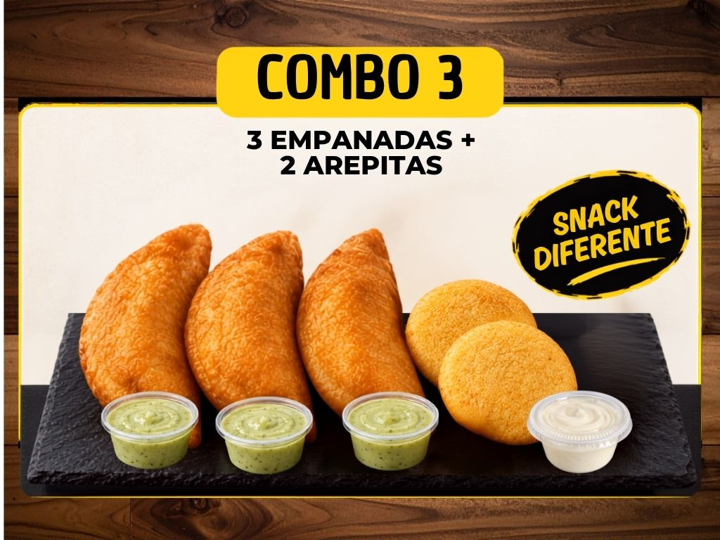 Combo 3 Mas Q Empanadas