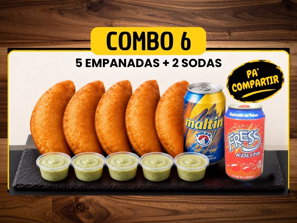 Combo 6 Mas Q Empanadas