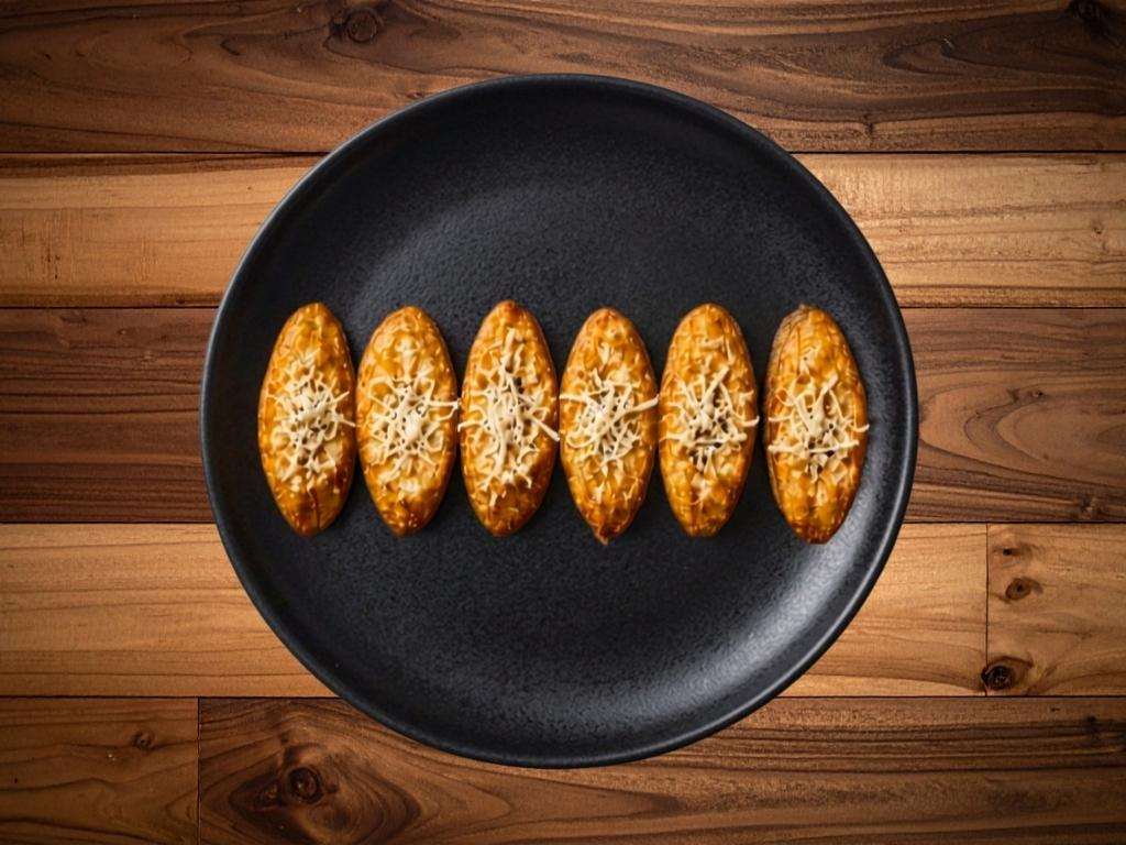Tajada con queso rallado Mas Q Empanadas