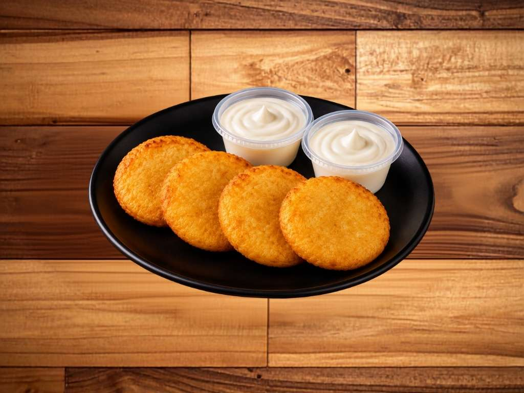 4 Arepitas Fritas - Mas Q Empanadas Kissimmee